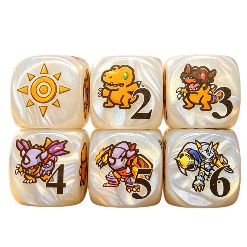 Board Game Verdant - 2 peças/conjunto Digimon DTCG Omnimon Agumon