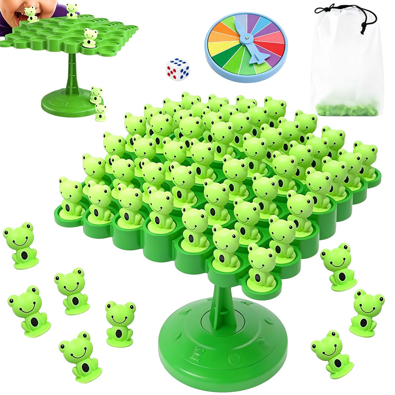Board Game For 2 Players - Jogo de Tabuleiro Sapo Equilibrado para