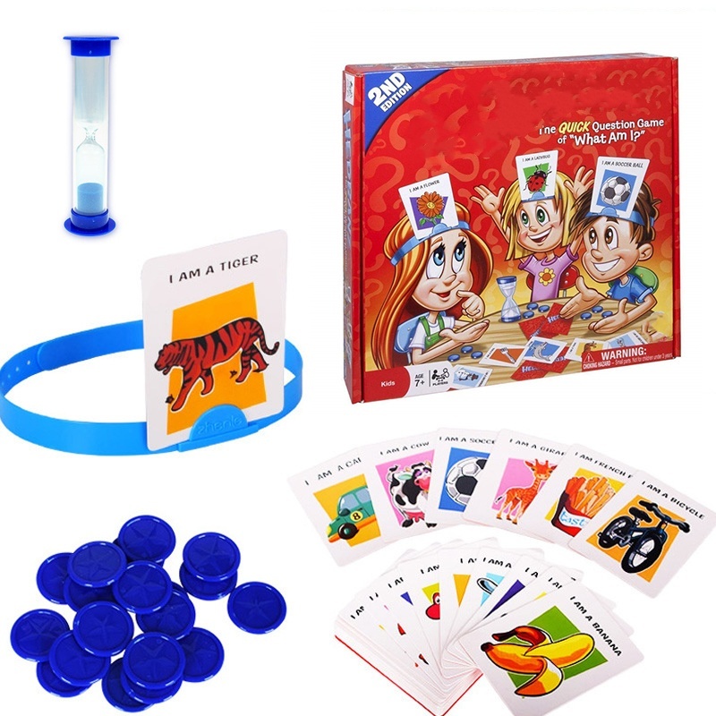 Board Game Who Is It - Crianças engraçado cartas jogo de tabuleiro