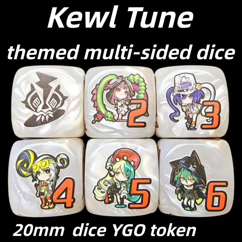 Board Game Verdant - Yu-Gi-Oh! Kewl Tune Dados Especiais Rotativos