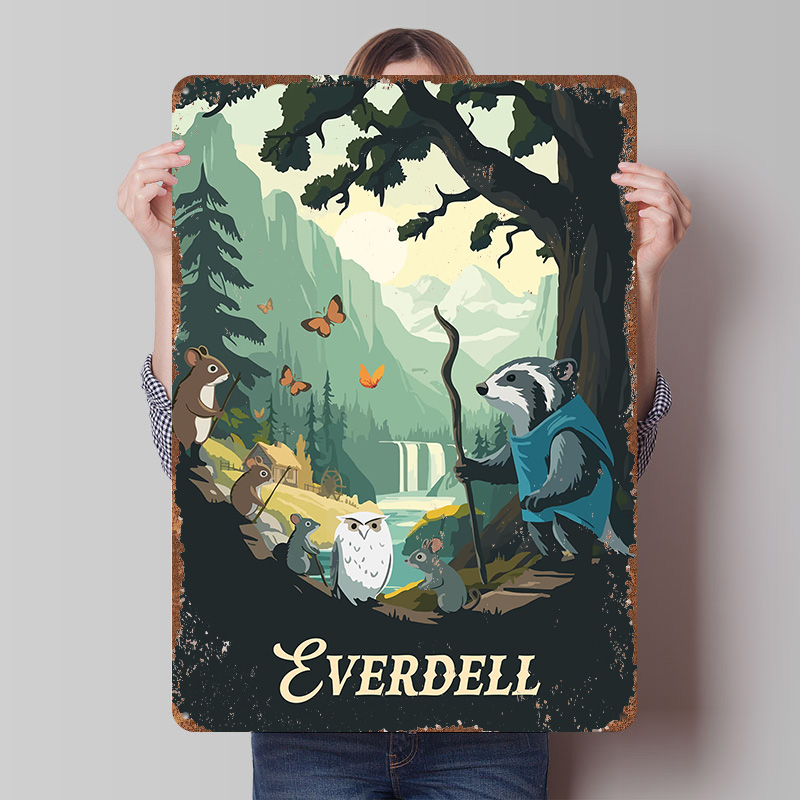 Board Game Inspiration - Pôster de Metal Personalizado Inspirado no