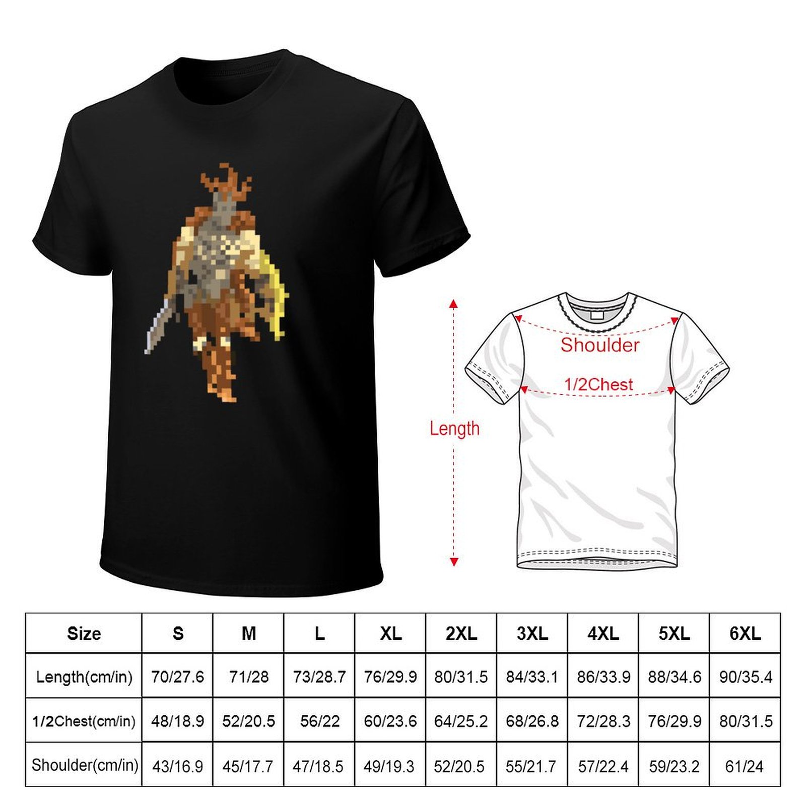 Gloomhaven Brute Pixel Design  - Board Game Inspiration avaliação e preço