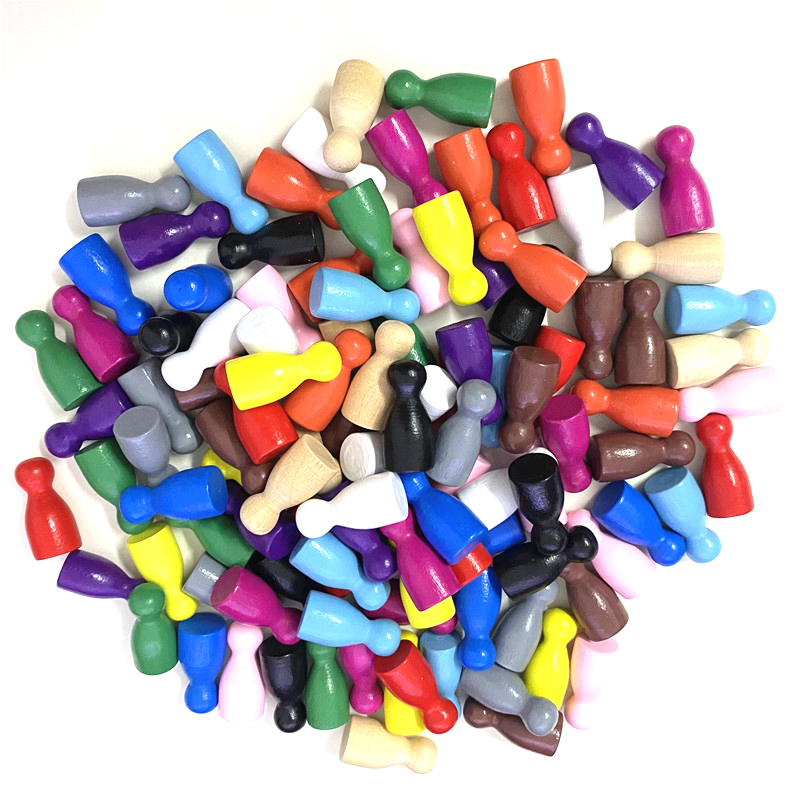 100 Pçs/set 24*12mm Peças de X - Board Game Sequence avaliação e preço