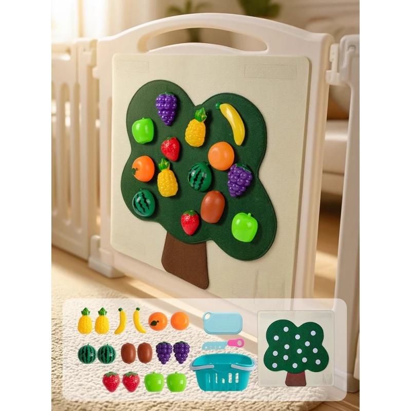 1 conjunto de frutas de feltro - Board Game Quote avaliação e preço