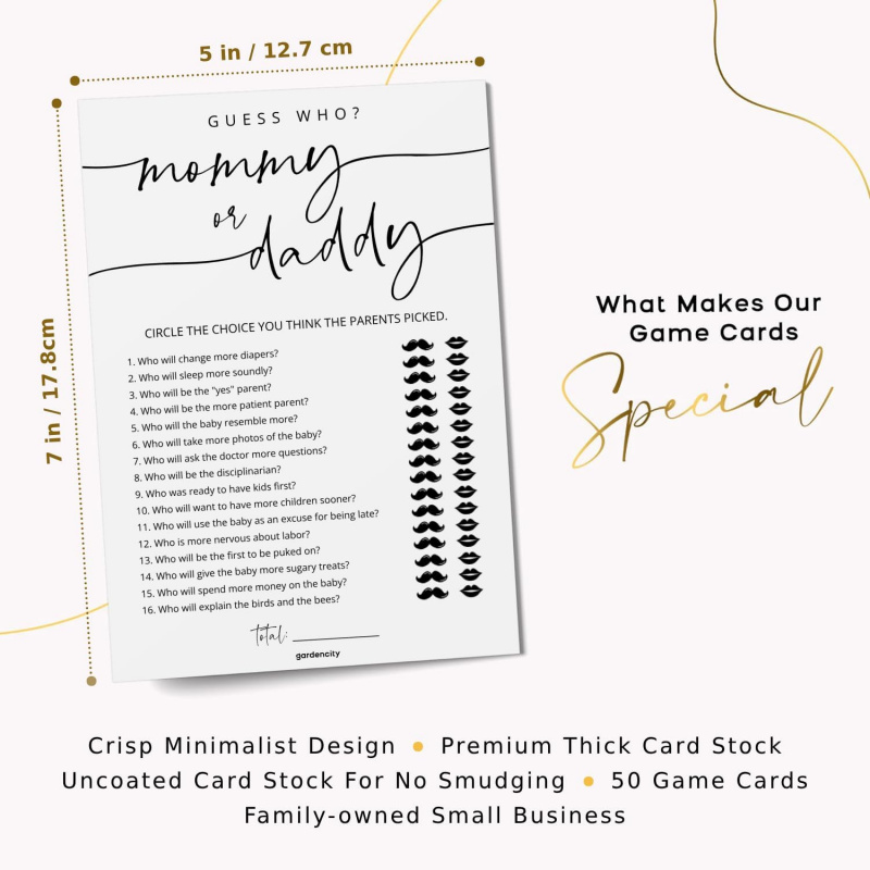 50pcs adivinha que mamãe ou pa - Board Game Who Is It avaliação e preço
