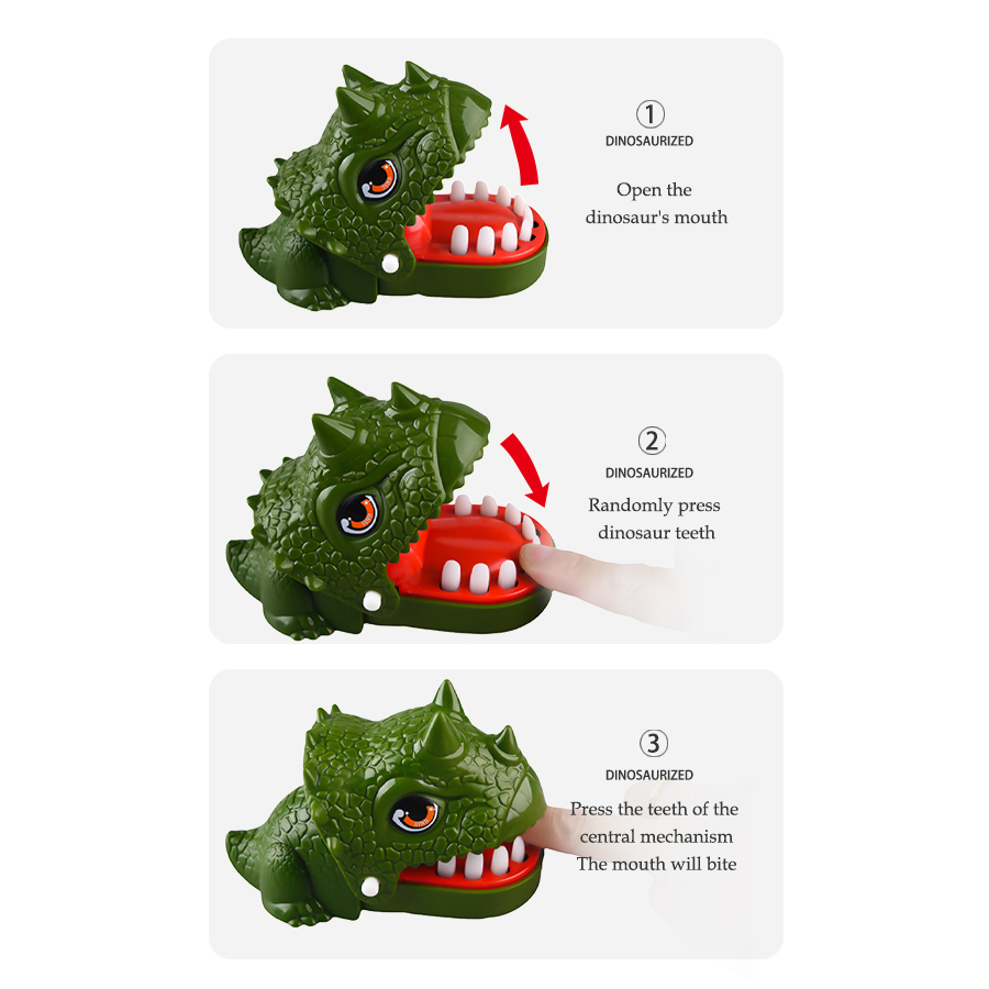 Dinossauro dentes mordendo ded - Board Game Electronic Table avaliação e preço