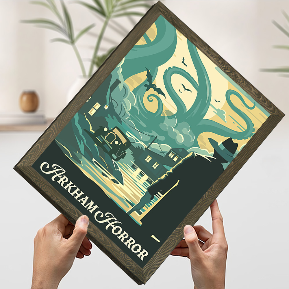 Pôster Inspirado no Jogo de Ta - Board Game Inspiration avaliação e preço