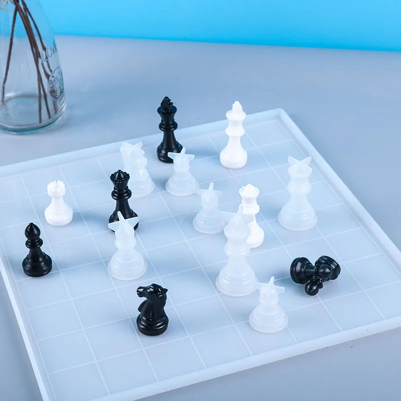 Moldes de Silicone para Xadrez - Board Game Diy avaliação e preço