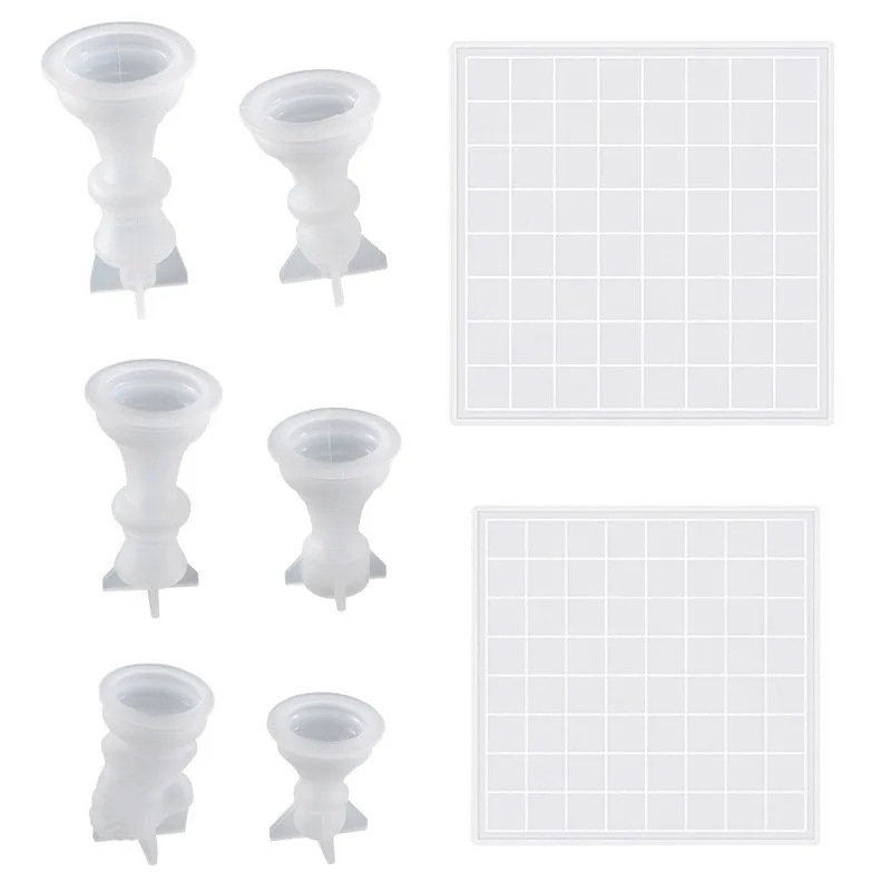 Moldes de Silicone para Xadrez - Board Game Diy avaliação e preço