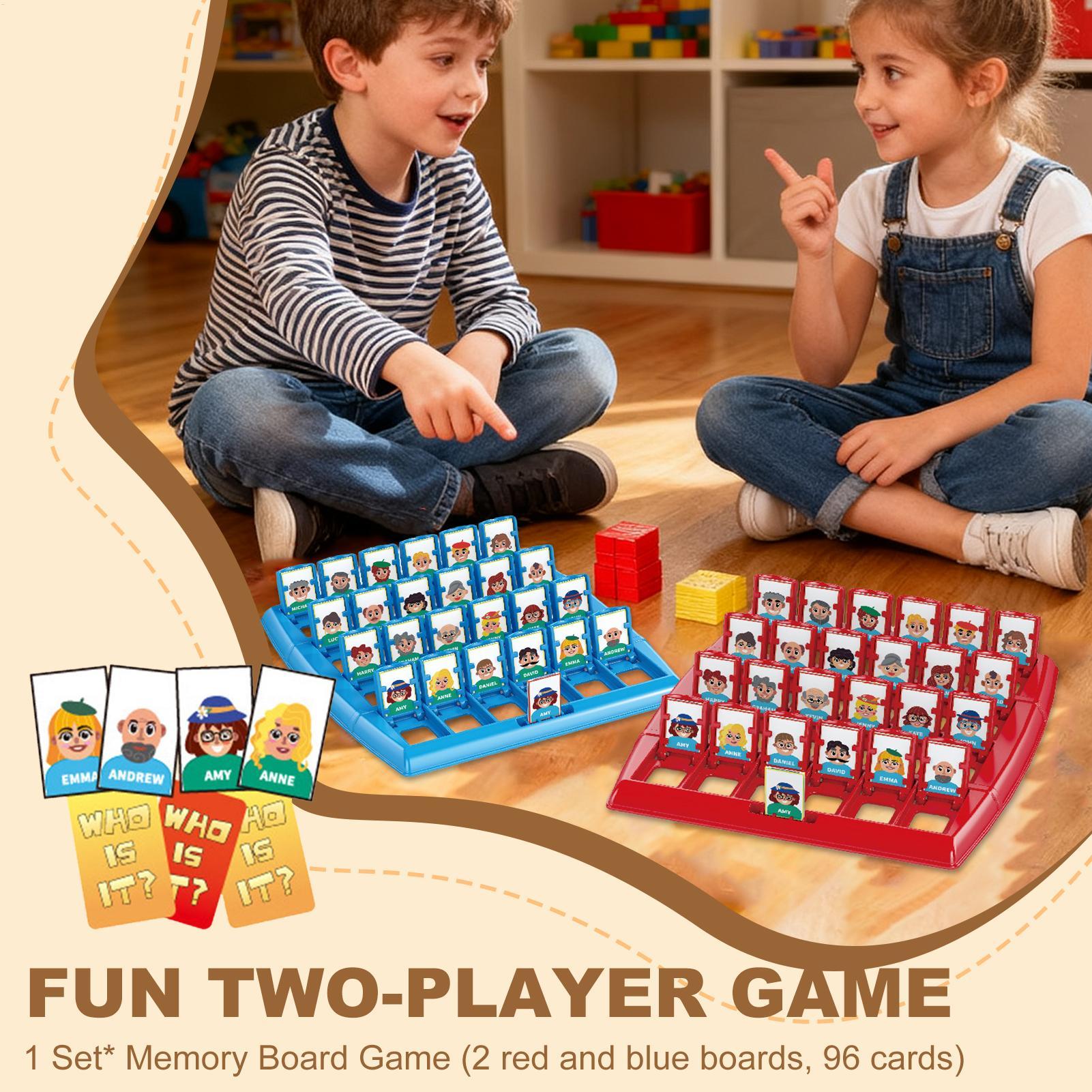 Jogo de Tabuleiro Adivinhe Que - Board Game Who Is It avaliação e preço