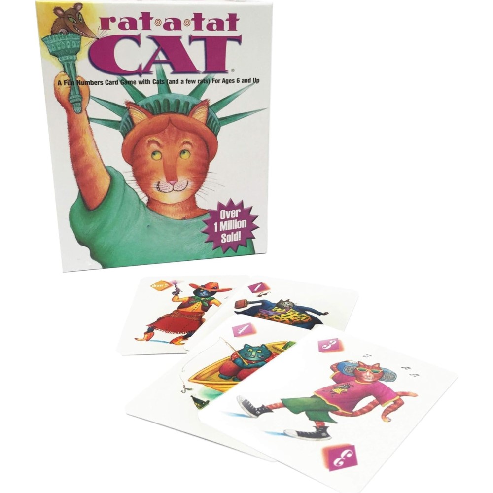Rat A Tat Cat Fun Numbers, jog - Board Game For 2 Players avaliação e preço