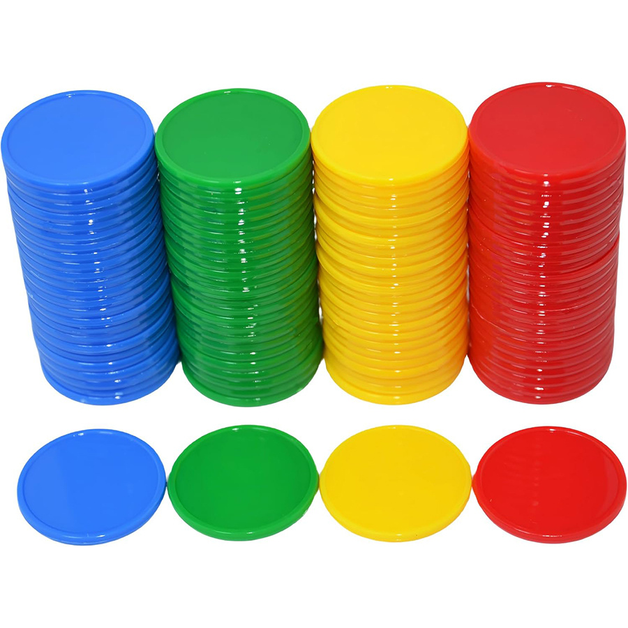 Conjunto de 100 fichas e 10 da - Board Game Sequence avaliação e preço