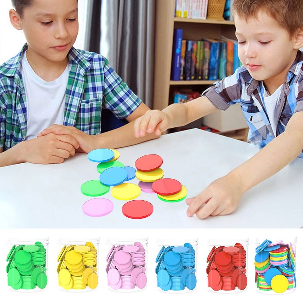 100 peças de fichas plásticas  - Board Game Verdant avaliação e preço